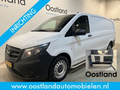 Mercedes-Benz Vito 111 CDI Functional Extra Lang / Euro 6 / Servicebus  / Bott inrichting / 220V / Airco / Oprijplaat / Compressor / 3-Zits