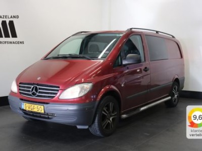 Mercedes-Benz Vito 111 CDI Lang Automaat Dubbele Cabine - Airco - Navi - Cruise - Trekhaak - â¬ 4.950,-  Marge