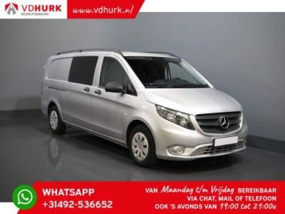 Mercedes-Benz Vito 114 CDI Aut. L3 DC Dubbel cabine/ EURO6/ Climate/ Navi/ Camera/ Cruise/ Trekhaak .