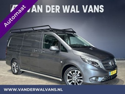 Mercedes-Benz Vito 114 CDI Automaat L2H1 Euro6 Airco | LED koplampen | Lederen bekleding | LM Velgen Imperiaal, Trekhaak, Camera, Sidebars, Cruisecontrol, Bijrijdersbank