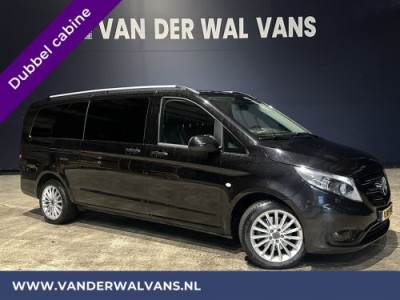 Mercedes-Benz Vito 114 CDI **BPM VRIJ voor de Ondernemer** 9G-Tronic Automaat L3H1 Dubbele cabine Euro6 Airco | 6-Zits | Leder | Velgen | Navigatie Cruisecontrol, Trekhaak