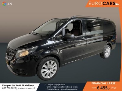 Mercedes-Benz Vito 114 CDI Lang Dubbele Cabine Automaat Airco App-connect Bluetooth Cruise Trekhaak