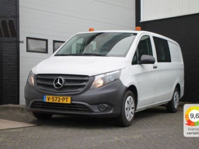 Mercedes-Benz Vito 114 CDI Lang Dubbele Cabine Automaat EURO 6 - Airco - Cruise - â¬16.950,- Excl.