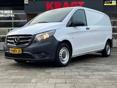 Mercedes-Benz Vito 114 CDI Lang EURO 6, GEEN BPM, Airco, Cruise control, navigatiesysteem, trekhaak, schuifdeur,