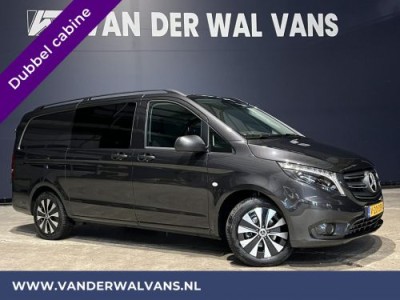 Mercedes-Benz Vito 116 CDI 163PK Automaat L2H1 Dubbele Cabine Euro6 Fabrieksgarantie Airco | 5-Zits Cruisecontrol, Parkeersensoren V+A, LMV, LED, Apple Carplay & Android Auto, Trekhaak, Camera