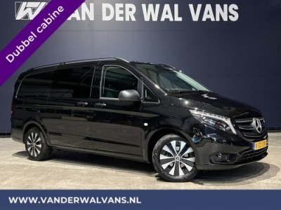 Mercedes-Benz Vito 116 CDI 163pk Automaat L2H1 Dubbele Cabine Euro6 Fabrieksgarantie Airco | 5-Zits | 2x zijdeur Cruisecontrol, Parkeersensoren, LMV, LED, Apple Carplay & Android Auto, Trekhaak, Camera