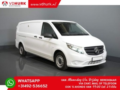 Mercedes-Benz Vito 116 CDI Aut. L3 XL LED/ 2x Schuifdeur/ Standkachel/ Stoelverw./ Camera/ Cruise/ Trekhaak/ Airco