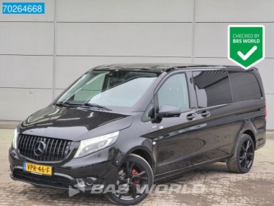 Mercedes-Benz Vito 116 CDI Automaat L2H1 Dubbel Cabine LED Trekhaak Leder Navi Standkachel Doka Mixto 3m3 Airco Dubbel cabine Trekhaak Cruise contr