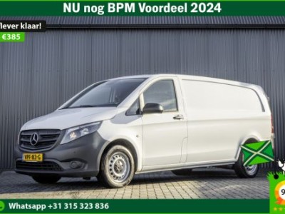 Mercedes-Benz Vito 116 CDI L3H1 XL | 164 PK | Euro 6 | Cruise | Carplay | Airco | PDC | Navigatie