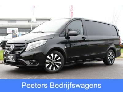 Mercedes-Benz Vito 116 CDI Lang Black Edition Adaptieve Cruise, Camera, Carplay, LED, Standkachel, Automaat, 164PK, UNIEK!