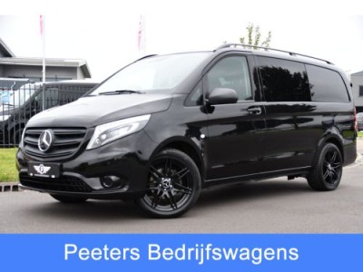 Mercedes-Benz Vito 116 CDI Lang DC Black Edition Cruise, Carplay, PDC, Stoelverwarming, LED, Automaat, NAVI, 164PK,