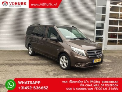 Mercedes-Benz Vito 119 CDI Aut. Dubbel Cabine MARGE LED/ 2x schuifdeur/ Navi/ Climate/ Camera/ PDC/ LMV/ Cruise/ Trekhaak