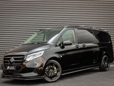 Mercedes-Benz Vito 119 CDI L3 SELECT LANG LEDEREN BEKLEDING / 2XSCHUIFDEUR / FULL BLACK  / VERLAAGD / AMG / APPLE CARPLAY /FULL