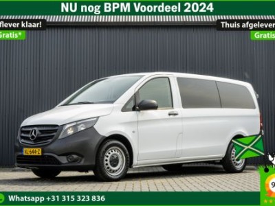 Mercedes-Benz Vito Tourer 116 BlueTEC L2H1 | 8-Pers | Automaat | Euro 6 | 164 PK | Cruise | A/C | PDC