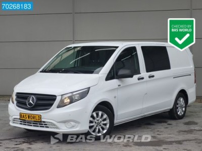 Mercedes-Benz Vito 116 CDI Automaat Dubbel Cabine L2 Navi Leder Airco Cruise PDC Doka Mixto L2H1 3m3 Airco Dubbel cabine Cruise control