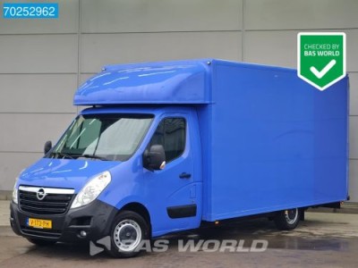 Opel Movano 170PK Automaat Euro6 Bakwagen Airco Cruise Camera Meubelbak Plancher Verkoopwagen Foodtruck Lowliner 24m3 Airco Cruise control