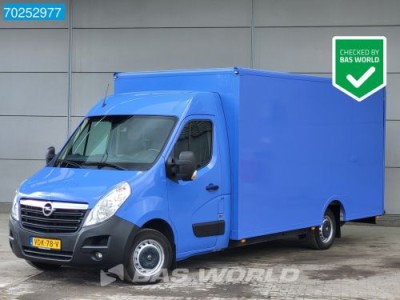 Opel Movano 170PK Bakwagen Airco Camera Meubelbak Plancher Verkoopwagen Foodtruck Paardenwagen 21m3 Airco Cruise control