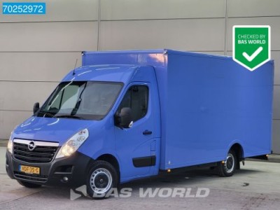 Opel Movano 170PK Bakwagen Airco Cruise Navi Meubelbak Plancher Verkoopwagen Foodtruck Paardenwagen Airco Cruise control