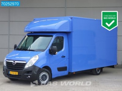 Opel Movano 170pk Bakwagen Airco Camera Meubelbak Plancher Verkoopwagen Foodtruck Paardenwagen Airco Cruise control