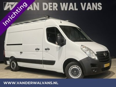 Opel Movano 2.3 CDTI 145PK L2H2 Inrichting Euro6 Airco | Imperiaal | Trap | Trekhaak 2500kg Omvormer, Camera, Parkeersensoren, Cruisecontrol, Navigatie, Bijrijdersbank, Bluetooth-telefonie