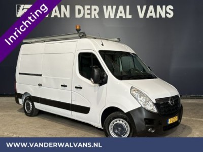 Opel Movano 2.3 CDTI 145pk **BPM VRIJ voor de Ondernemer** L2H2 inrichting Euro6 Airco | Omvormer | Navigatie | Imperiaal Camera, Trap, Cruisecontrol, 2500kg Trekhaak, Parkeersensoren, Bijrijdersbank