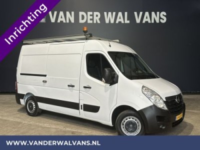 Opel Movano 2.3 CDTI 145pk L2H2 Euro6 Airco | Imperiaal | Trap | Camera Navigatie, Trekhaak, Cruisecontrol, Parkeersensoren, Bijrijdersbank