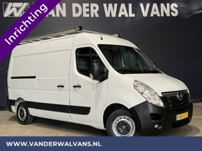 Opel Movano 2.3 CDTI 146pk **BPM VRIJ voor de Ondernemer** L2H2 inrichting Euro6 Airco | Imperiaal | Omvormer | Camera 2500kg Trekhaak, Navigatie, Cruisecontrol, Parkeersensoren, Bijrijdersbank