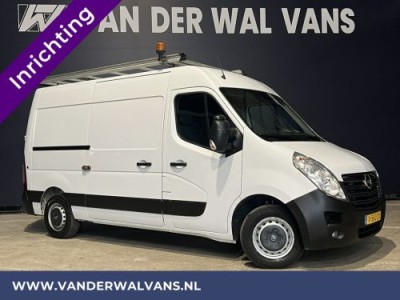 Opel Movano 2.3 CDTI 146pk L2H2 inrichting Euro6 Airco | Imperiaal | Omvormer | 2500kg Trekhaak Navigatie, Camera, Cruisecontrol, Parkeersensoren, Bijrijdersbank