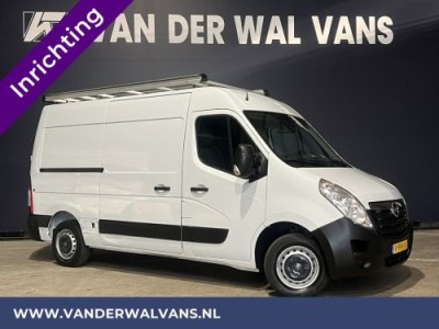 Opel Movano 2.3 CDTI **BPM VRIJ voor de Ondernemer** L2H2 Inrichting Euro6 Airco | Imperiaal | 2500kg Trekhaak | Camera | Parkeersensoren Cruisecontrol, Bijrijdersbank