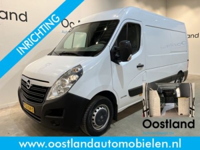 Opel Movano 2.3 CDTI BiTurbo L2H2 146 PK / Euro 6 / Inrichting / Airco / Cruise Control / Camera / Navigatie / Trekhaak / 3-Zits