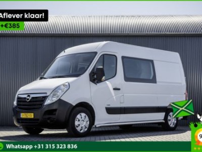 Opel Movano 2.3 CDTI BiTurbo L2H2 | Euro 6 | 146 PK | 7-Persoons | Cruise | A/C | DC