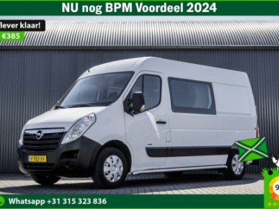 Opel Movano 2.3 CDTI BiTurbo L2H2 | Euro 6 | 146 PK | 7-Persoons | Cruise | Airco | DC