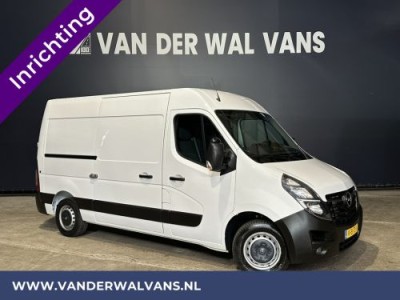 Opel Movano 2.3 Turbo 150pk L2H2 inrichting Euro6 Airco | Omvormer | Camera | Navigatie Trekhaak, Parkeersensoren, Bijrijdersbank