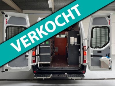 Opel Movano SERVICEWAGEN AUTOMAAT 2.3 CDTI 125PK L2H2 V230 OMVORMER BOTT INRICHTING STANDKACHEL AIRCO, TREKHAAK, RIJKLAARPRIJS