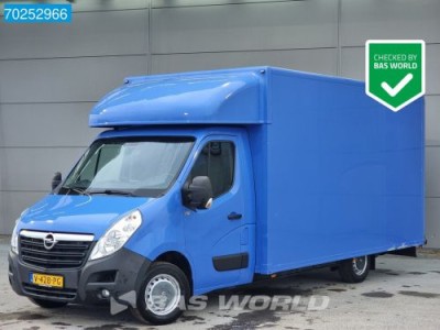 Opel Movano 170PK Bakwagen Luchtvering Airco Cruise Navi Camera Meubelbak Plancher Verkoopwagen Foodtruck Paardenwagen Airco Cruise control