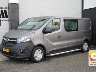 Opel Vivaro 1.6 CDTI 125PK L2 Dubbele Cabine EURO 6 - Airco - Navi - Cruise - â¬ 14.900,- Excl.