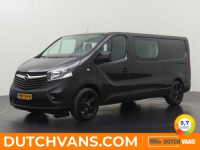 Opel Vivaro 1.6CDTI 125PK Lang Dubbele Cabine Black Edition | Navigatie | 6-Persoons | Airco | Trekhaak