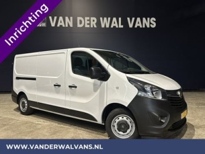 Opel Vivaro 1.6 CDTI 126pk **BPM VRIJ voor de Ondernemer** L2H1 inrichting Euro6 Airco | Navigatie | Camera LED, cruisecontrol, Trekhaak, Parkeersensoren, Bijrijdersbank