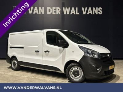 Opel Vivaro 1.6 CDTI 126pk **BPM VRIJ voor de Ondernemer** L2H1 inrichting Euro6 Airco | Navigatie | Camera | Trekhaak Parkeersensoren, LED, Cruisecontrol, Bijrijdersbank