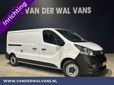 Opel Vivaro 1.6 CDTI 126pk L2H1 inrichting Euro6 Airco | Camera | Navigatie | Cruisecontrol | LED Trekhaak, Parkeersensoren, Bijrijdersbank