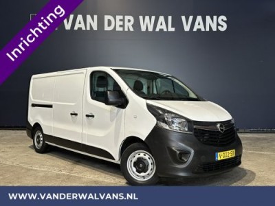 Opel Vivaro 1.6 CDTI 126pk L2H1 inrichting Euro6 Airco | LED | Cruisecontrol | Trekhaak Parkeersensoren, Bijrijdersbank