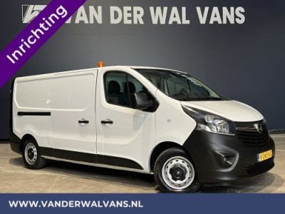 Opel Vivaro 1.6 CDTI 126pk L2H1 inrichting Euro6 Airco | Omvormer | Camera | LED Navigatie, Trekhaak, Cruisecontrol, Parkeersensoren, Bijrijdersbank