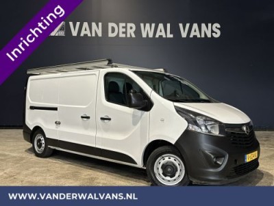 Opel Vivaro 1.6 CDTI 126pk L2H1 inrichting Euro6 Airco | Omvormer | Trekhaak | Camera | cruisecontrol, trap, navigatie, bijrijdersbank, parkeersensoren, Imperiaal