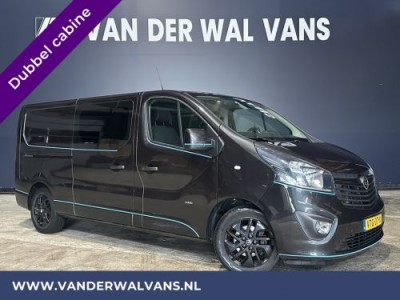 Opel Vivaro 1.6 CDTI 146pk L2H1 Dubbele Cabine Euro6 Airco | Camera | Navigatie Cruisecontrol, Parkeersensoren, 5-Zits, lichtmetalen velgen