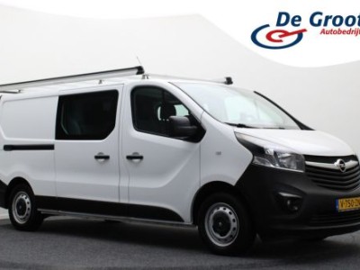 Opel Vivaro 1.6 CDTI L2H1 DC Business+ EcoFlex 6-Zits, Airco, Cruise, Navigatie, Bluetooth, Camera, Trekhaak