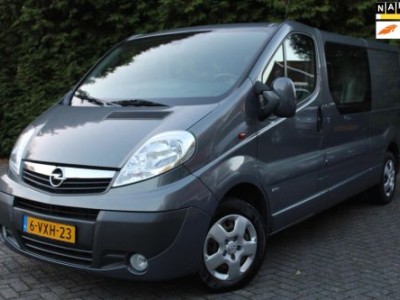 Opel Vivaro 2.0 CDTI L2H1 DC EcoFLEX 90PK | Airco | PDC | Cruise Control | Trekhaak | 5-persoons | 161.000 KM!