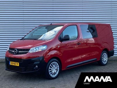 Opel Vivaro 2.0 CDTI L3H1 DC Edition Airco Cruise-Control Bluetooth Trekhaak Sensoren 12V Dodehoek-Assistent Laadruimtebekleding