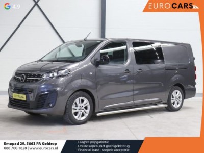 Opel Vivaro-e L3H1 Dubbele Cabine Edition 75 kWh Automaat Airco Navigatie Cruise Control WLTP 317 km actieradius