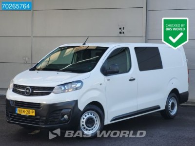 Opel Vivaro 120PK L3H1 Dubbel Cabine Navi Camera Trekhaak Airco Cruise Doka Mixto L3 4m3 Airco Dubbel cabine Trekhaak Cruise control