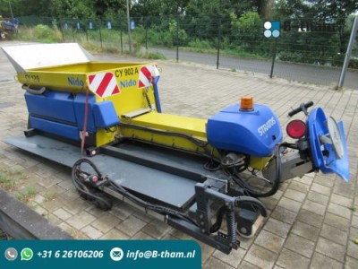 Overige merken STRATOS B08L-27 PCLN-350 0,8M3 + 350L ROTO-power Hook Haak Salzstreuer Saltspreader